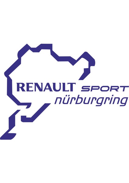 Renault Sport Nürburgring Sticker 00696