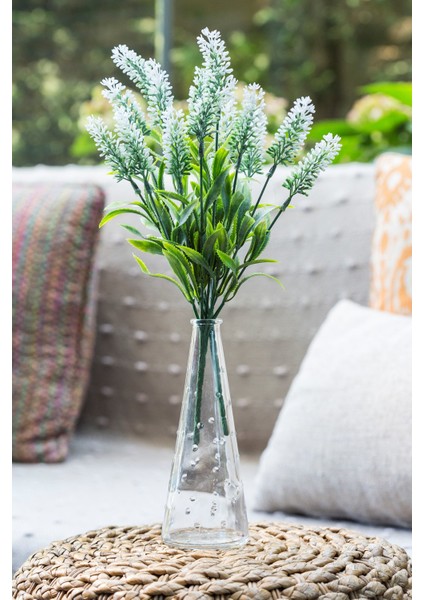 Beyaz Nemesia (Ömürsüz) Yapay Çiçek