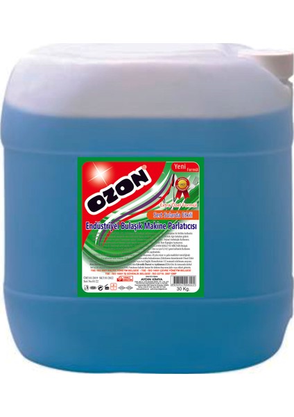 Bulaşık Makine Parlatıcı 30 kg