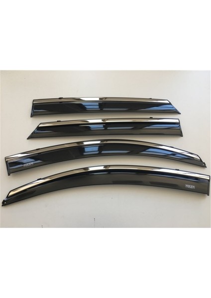 Blueoto Opel Astra J Sedan 2009-2019 Kromlu Cam Rüzgarlığı 4'lü