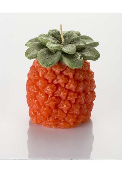 Büyük Ananas Turuncu Mum
