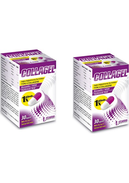 Collagel 30 Kapsül x 2 Adet