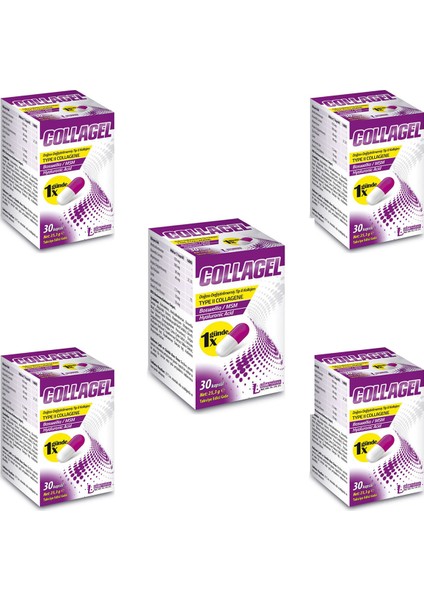 Collagel 30 Kapsül x 5 Adet