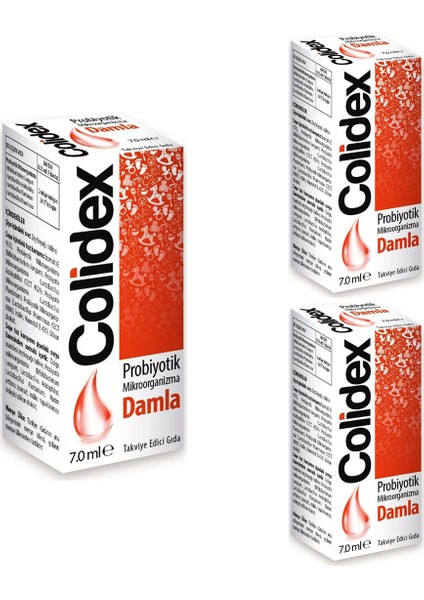 Colidex Probiyotik Damla 7ml x 3 Adet