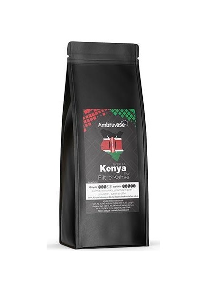Ambruvase Kenya Nyeri AA Filtre Kahve 1 Kg