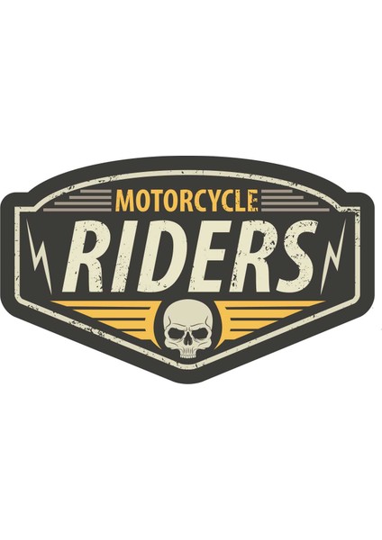 Rider Motosiklet Sticker - 14212