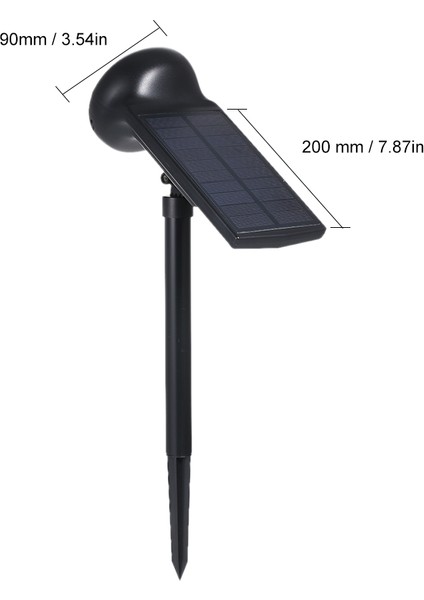 7 LED Güneş Enerjili Çim Işık 7 Renk Güneş Peyzaj (Yurt Dışından) modelleri