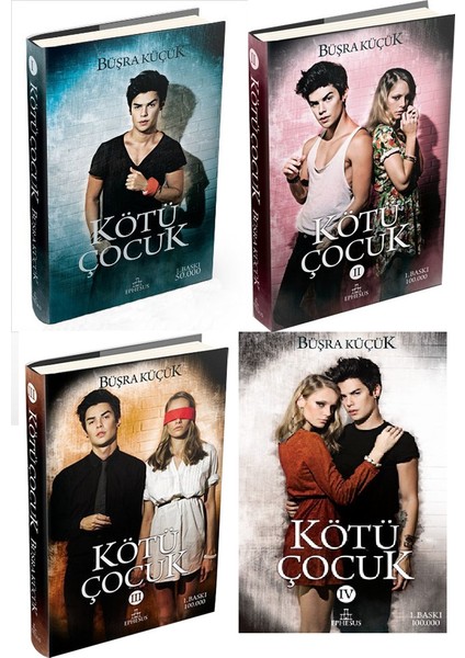 Kötü Çocuk Ciltli 4 Kitap Set Büşra Küçük