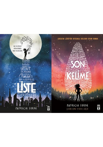 Liste Serisi 2 Kitap Set Patricia Forde (Liste, Son Kelime)