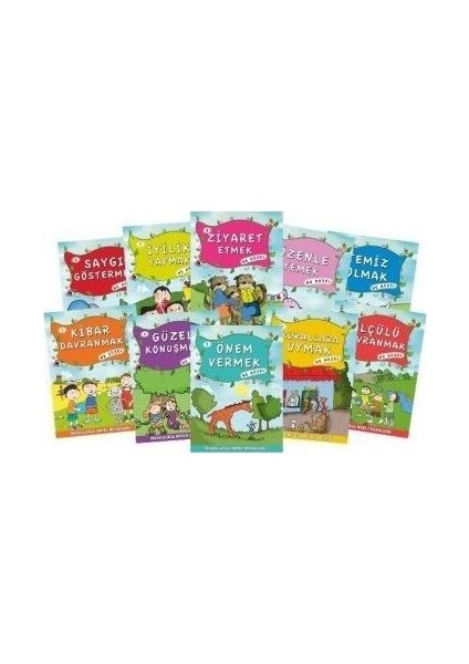 Masallarla Görgü Kuralları 10 Kitap Set