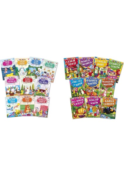Mini Masallar 20 Kitap Set Masallarla Değerler Eğitimi