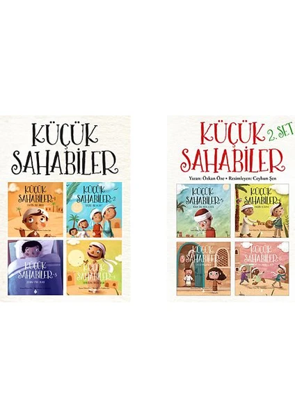 Küçük Sahabiler 8 Kitap Set Özkan Öze