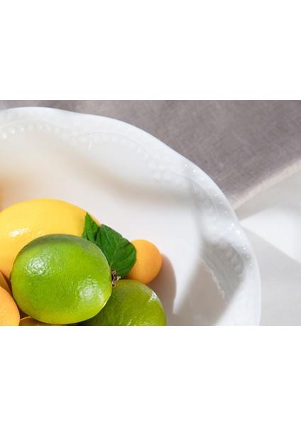 Viyana Porselen Kase 25 cm Açık Krem modelleri