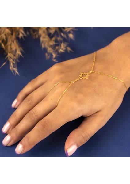 Sade Kutup Yıldızı Altın Kaplama Gümüş Şahmeran modelleri