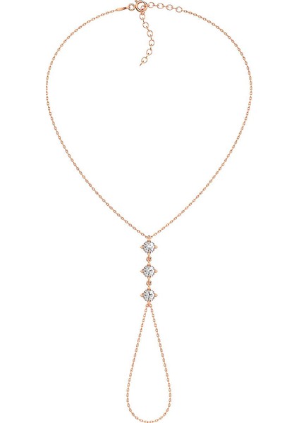 Üç Taşlı Tria Rose Gümüş Şahmeran fiyatları