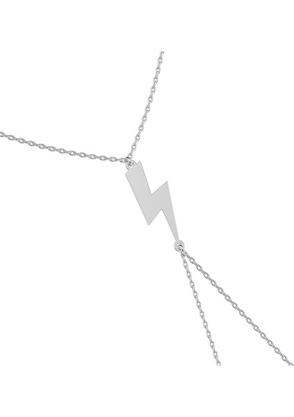 Sade Şimşek Beyaz Gümüş Şahmeran