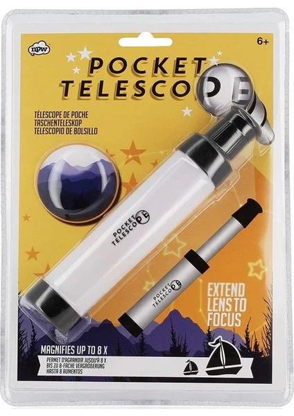 Pocket Telescope Mini Uzatılabilir Cep Teleskopu X8