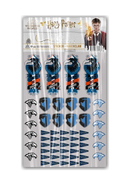 Harry Potter Wizarding World Ravenclaw Tema Çıkartma Seti