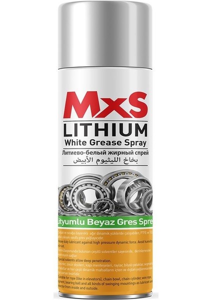 Lityum Beyaz Sıvı Gres 400 Ml.
