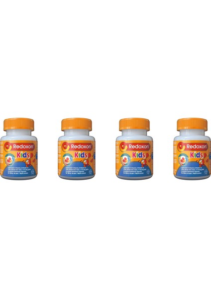 Kids Çiğnenebilir 60 Tablet 4'lü Paket