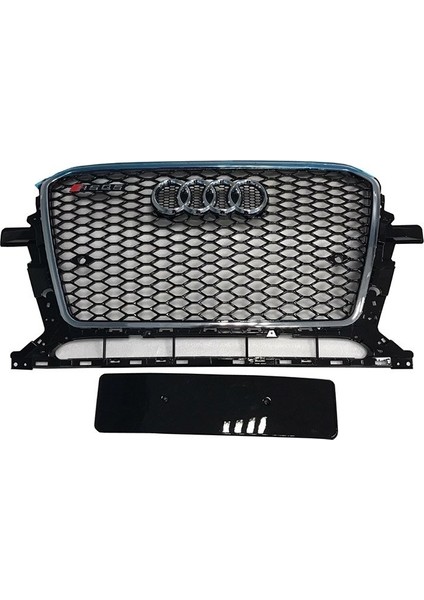 Audi q5 rsq5 ön panjur ızgara 2012 / 2016 krom siyah