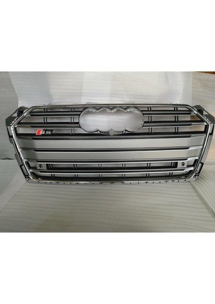 Audi a5 s5 ön panjur ızgara 2016+ krom gri