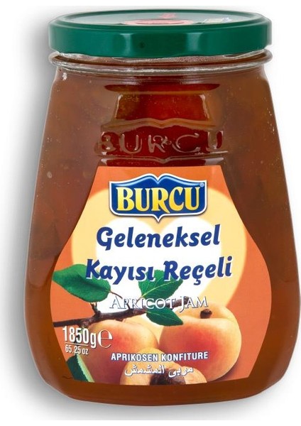 Kayısı Reçeli Kavanoz 1850 gr