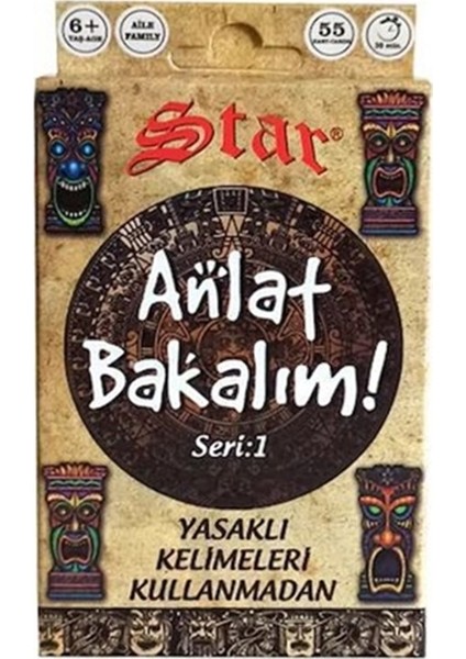 Anlat Bakalım Kelime Oyunu Yasaklı Kelimeler Kutu Oyunu Seri 1 66423