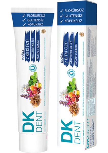 Dk Dent Diş Macunu Doğal 7 Bitki Özlü 100 ml