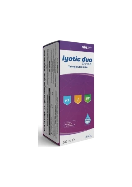 Nbt Life İyotic Duo Damla 50 ml