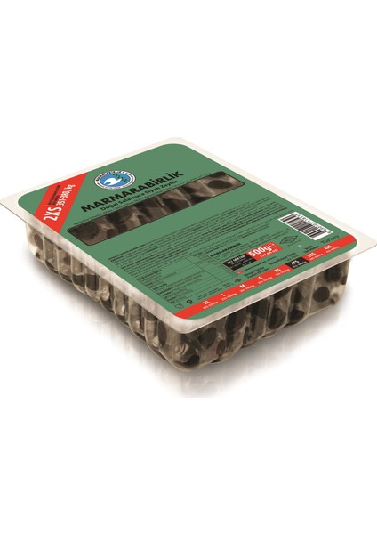 2xs Elit Salamura Siyah Zeytin 351-380 500 gr Vakumlu