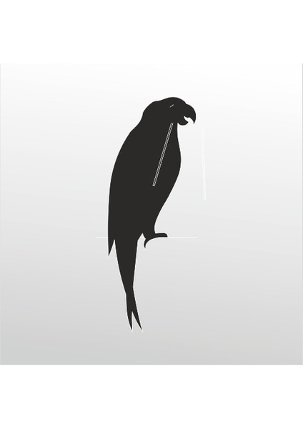Folyo Sticker Papağan