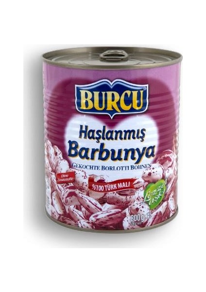 Barbunya Haşlama 800 gr Teneke