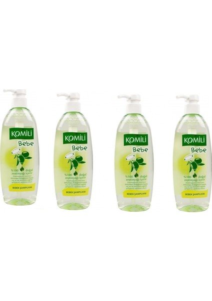 Bebek Şampuanı 750 ml - 4 Adet