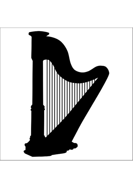 Arg Müzik Aleti Folyo Sticker 1