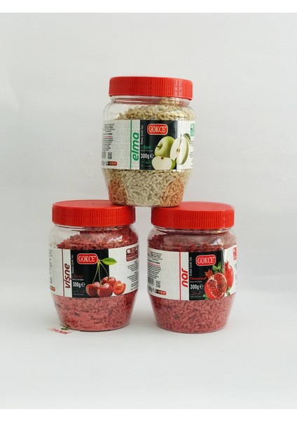 Nar+Elma+Vişne 300 gr x 3 Lü fiyatları