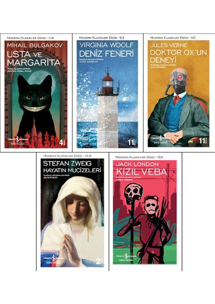 Modern Klasikler Dizisi: Usta ve Margarita - Deniz Feneri - Doktor Ox'un Deneyi - Hayatın Mucizeleri - Kızıl Veba