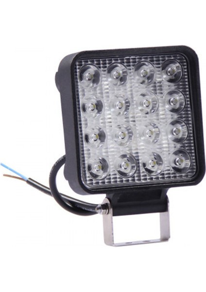 Hilal Shops 16 LED Lamba Off-Road Atv Iş Makinası Çalışma Lambası