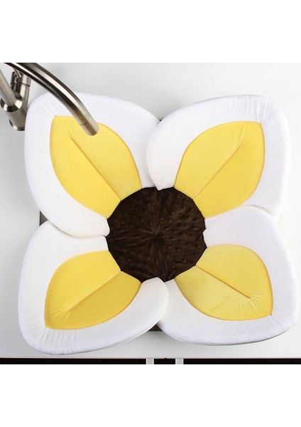Blooming Bath Lotus Bebek Banyo Matı Beyaz/Kahverengi fiyatları