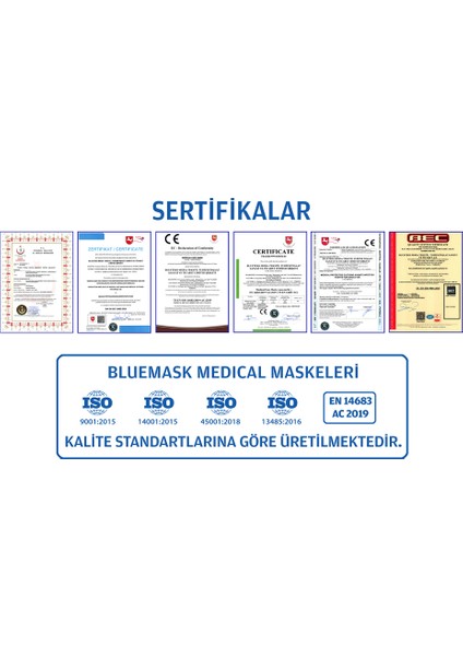 4 Kutu Desenli Eğlence Cerrahi Maske Meltblown Filtreli 200 Adet fırsatları