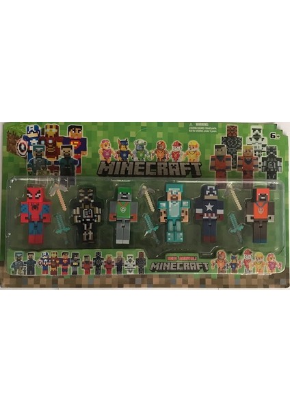 Spıderman Kaptan Amerika Paw Patrol 12 'li Oyuncak