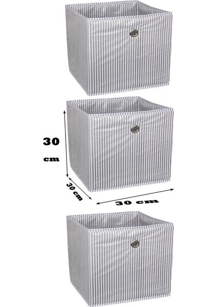 Raf Organizer 3'lü Set Gri