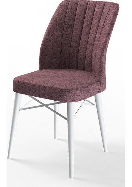 Concept Eva Serisi Mdf Beyaz Mermer Desenli Açılabilir Mutfak Masa Takımı/beyaz Mermer Desenli Masa + 8 Adet Sandalye indirimleri