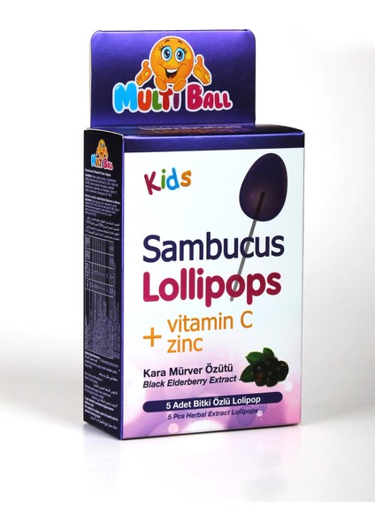Kids Sambucus Lollipops