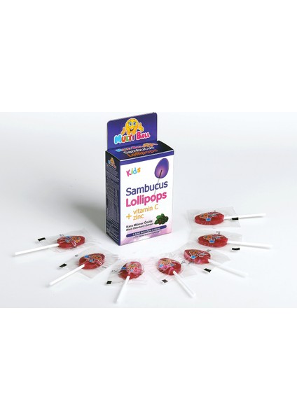 Kids Sambucus Lollipops