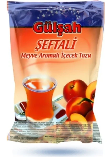 Şeftali Aromalı Içecek Tozu 300 gr