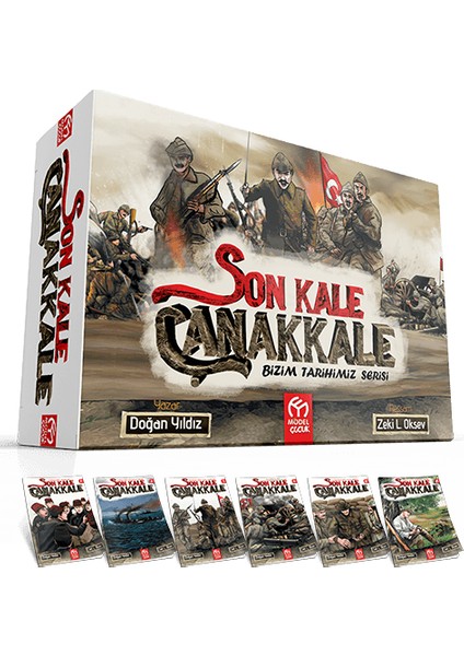 Çocuk Son Savaş Kurtuluş(5 Kitap + Test) + Son Kale Çanakkale (6 Kitap) 2'li Hikaye Setleri