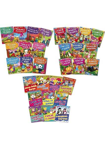 Mini Masallar 3 Kitap Set ( 1-2-3 )