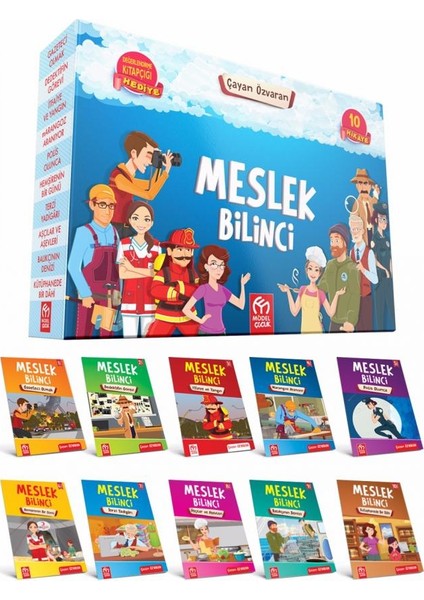 Yayınevi Nesli Tükenen Hayvanlar (10 Kitap) + Meslek Bilinci (10 Kitap) 2'li Hikaye Seti fiyatları