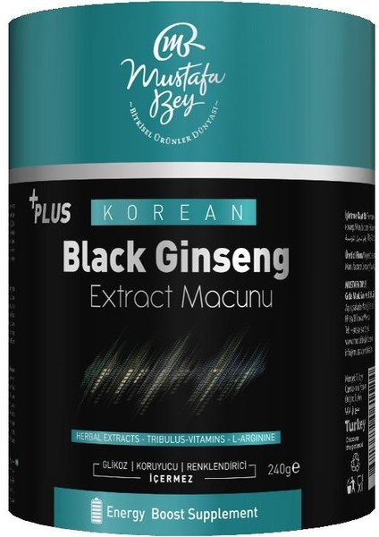 Korean Black Ginseng Extract Macunu 240 gr